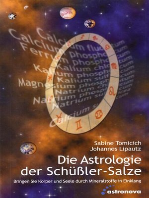 cover image of Die  Astrologie der Schüssler-Salze